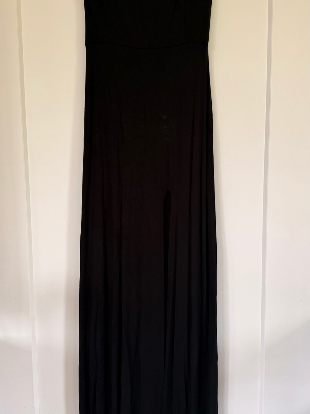Women's Strapless Black Dress